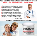 (3 Pack) Fast-Acting Neuropathy Nerve Relief Cream - Max Strength Large 3 oz