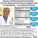 Neuroturna® Nerve Support Supplement with 600 mg ALA Daily Dose