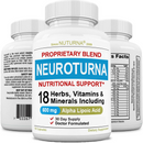 Neuroturna® Nerve Support Supplement with 600 mg ALA Daily Dose