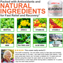 (3 Pack) Fast-Acting Neuropathy Nerve Relief Cream - Max Strength Large 3 oz