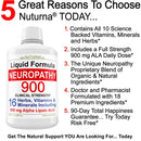 Neuropathy Support Liquid Supplement with 900 mg ALA