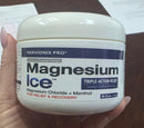 Nervionix Pro Magnesium Ice – Advanced Cooling Relief Cream with Magnesium + Menthol – 8 oz