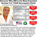 Neuropathy Support Liquid Supplement with 900 mg ALA