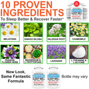 Neuropathy Nerve Sleep Support - Recover Faster with Extra Strength Sleep Formula