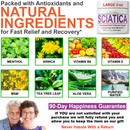 Sciatica Nerve Relief Cream - Fast Acting Large 3 oz