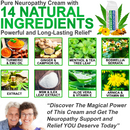 Neuropathy Hemp Cream - Fast-Acting Nerve Relief Cream - Max Strength 1.7 oz