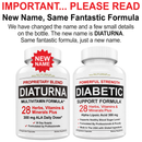 Diaturna Support Supplement - 28 Vitamins, Minerals & Herbs with 300mg ALA