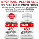 Diaturna Support Supplement - 28 Vitamins, Minerals & Herbs with 450mg ALA