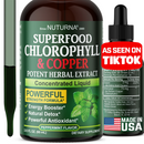Chlorophyll Liquid Drops Double Concentrate With Added Copper