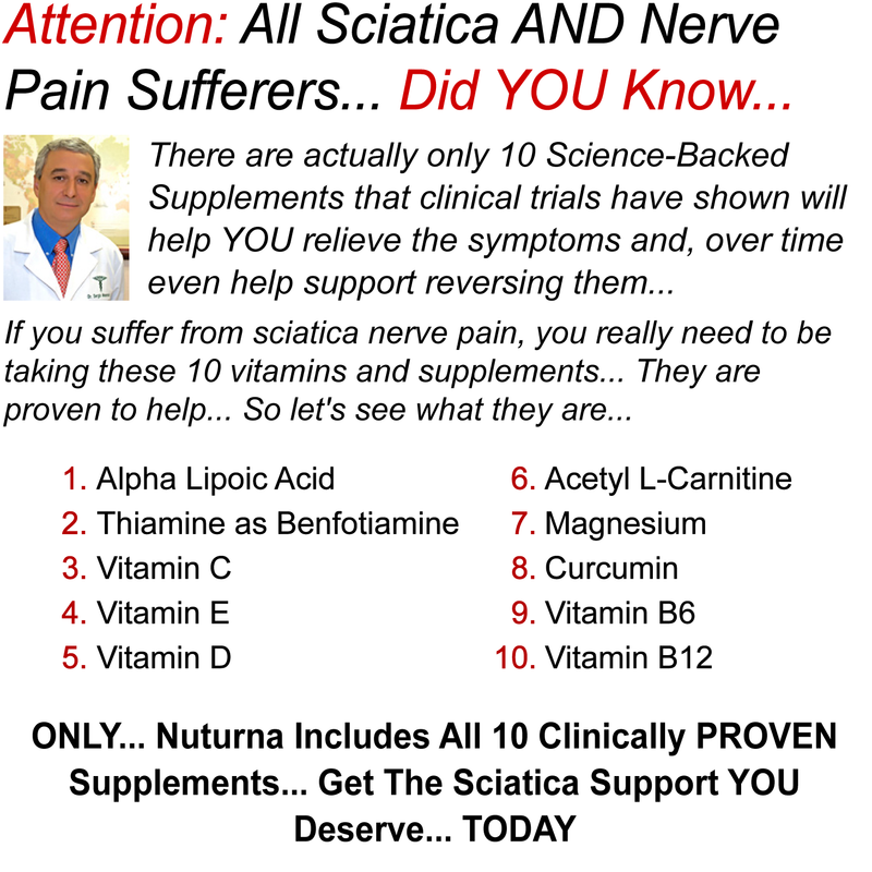 Sciatica Pain Relief Sciaticare Sciatica Nerve Pain Relief Supplement 60  Capsules 