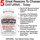 Diaturna Support Supplement - 28 Vitamins, Minerals & Herbs with 300mg ALA
