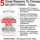 Neuroturna® Neuropathy Support Supplement with 900 mg ALA Daily Dose