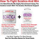 Sciatica Nerve Relief Cream - Fast Acting Large 3 oz