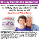 Sciatica Nerve Relief Cream - Fast Acting Large 3 oz