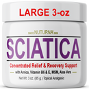 Sciatica Nerve Relief Cream - Fast Acting Large 3 oz